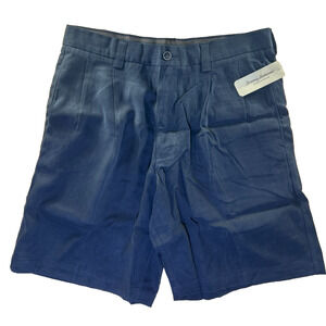 Tommy Bahama Men’s Dress Shorts Size 30 Navy Blue Flat Front NWT